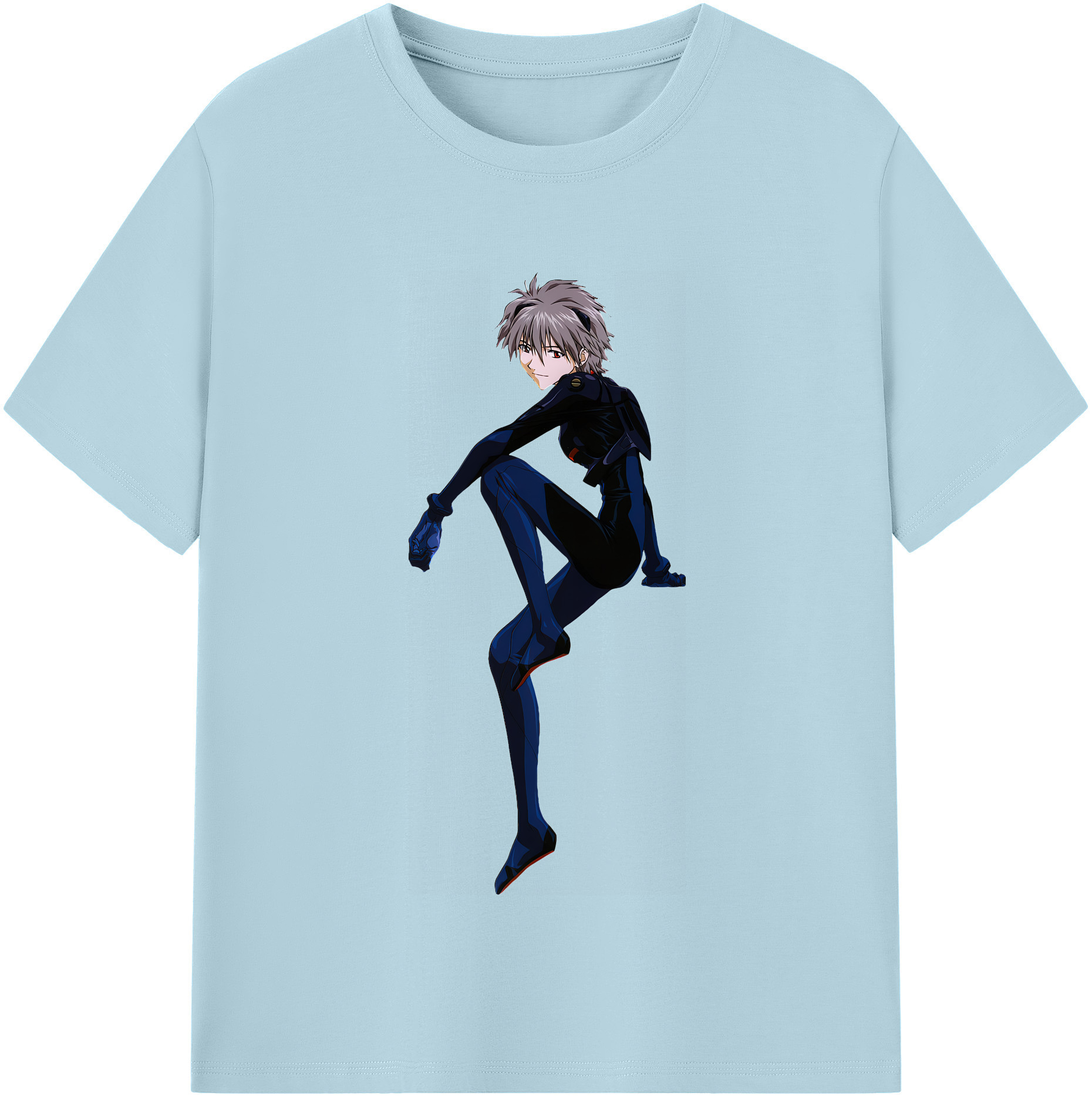 （画像用） EVA 新世紀エヴァンゲリオン 綿100％半袖Tシャツ（フロントプリント）